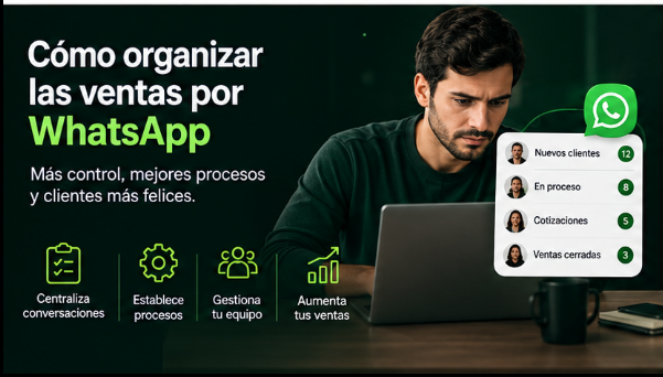 Imagen del artículo: Cómo organizar las ventas por WhatsApp (guía real para negocios en LATAM)